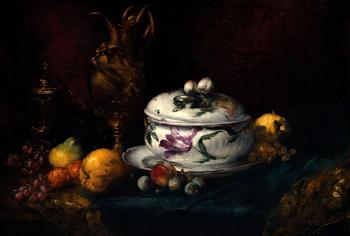 Antoine Vollon Nature morte, oil painting picture